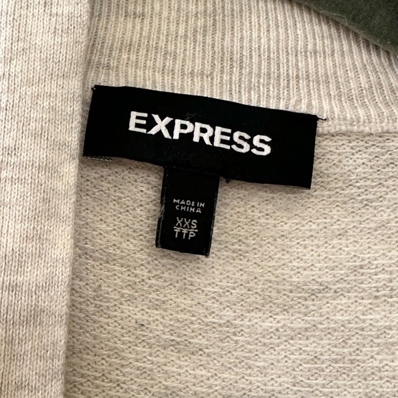 Light Gray Express Cardigan - Picture 2 of 2